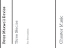 Three Studies For Percussion