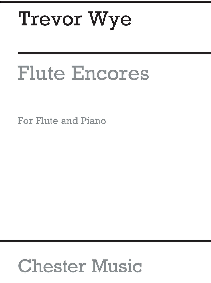 Flute Encores