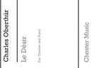 Le Desir Op. 65 (Bradbury) Clt/Pf