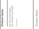 Set Two Flute Duets For Teacher And Pupil Volume 1