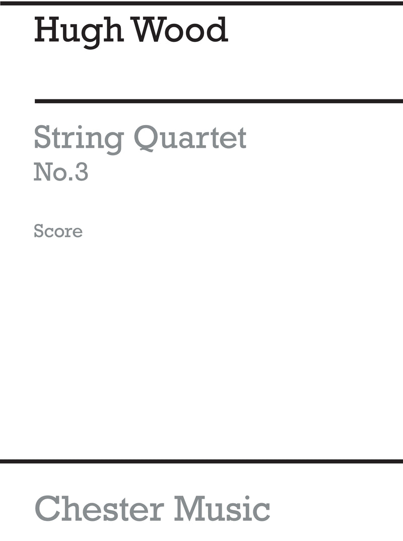 String Quartet No.3 Op.20 (Score)