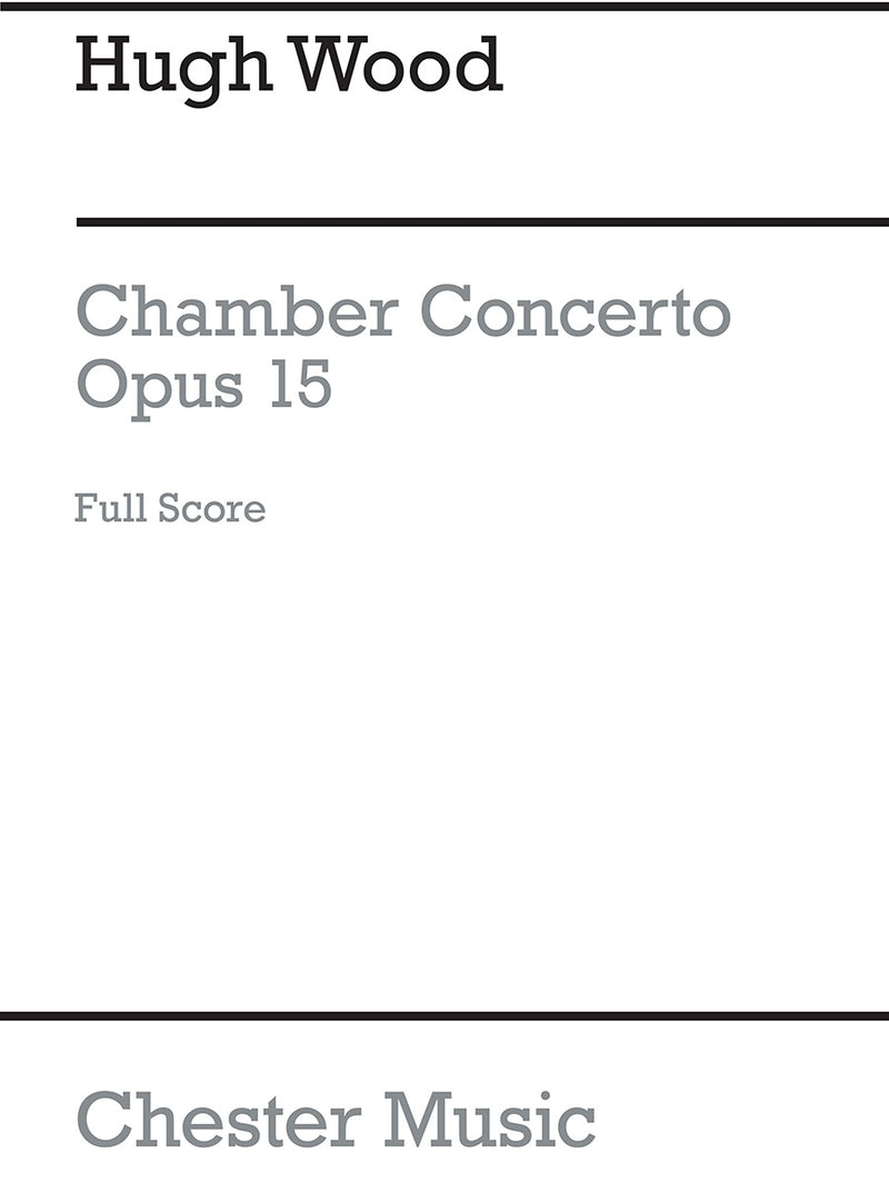 Chamber Concerto Op.15 (Full Score)