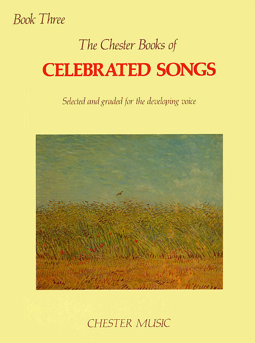 The Chester Book Of Celebrated Songs - Book Three