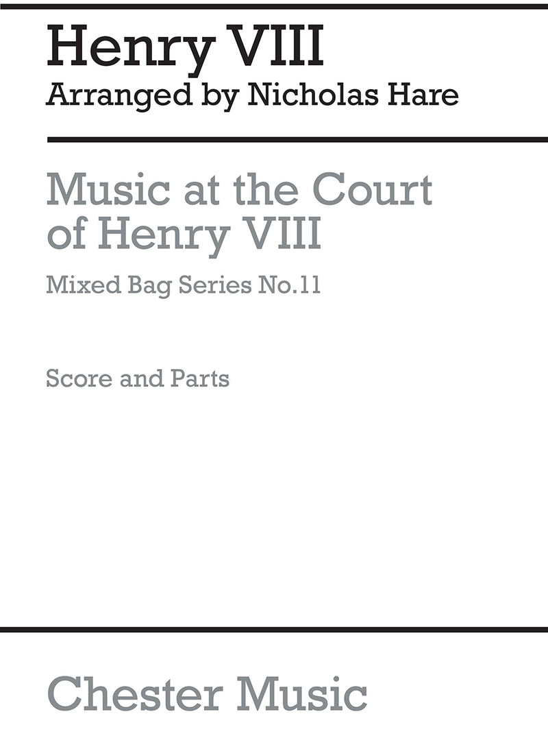 Music At The Court Of Henry VIII