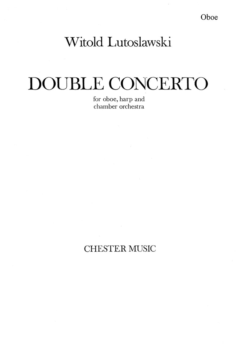 Double Concerto (Oboe Part)