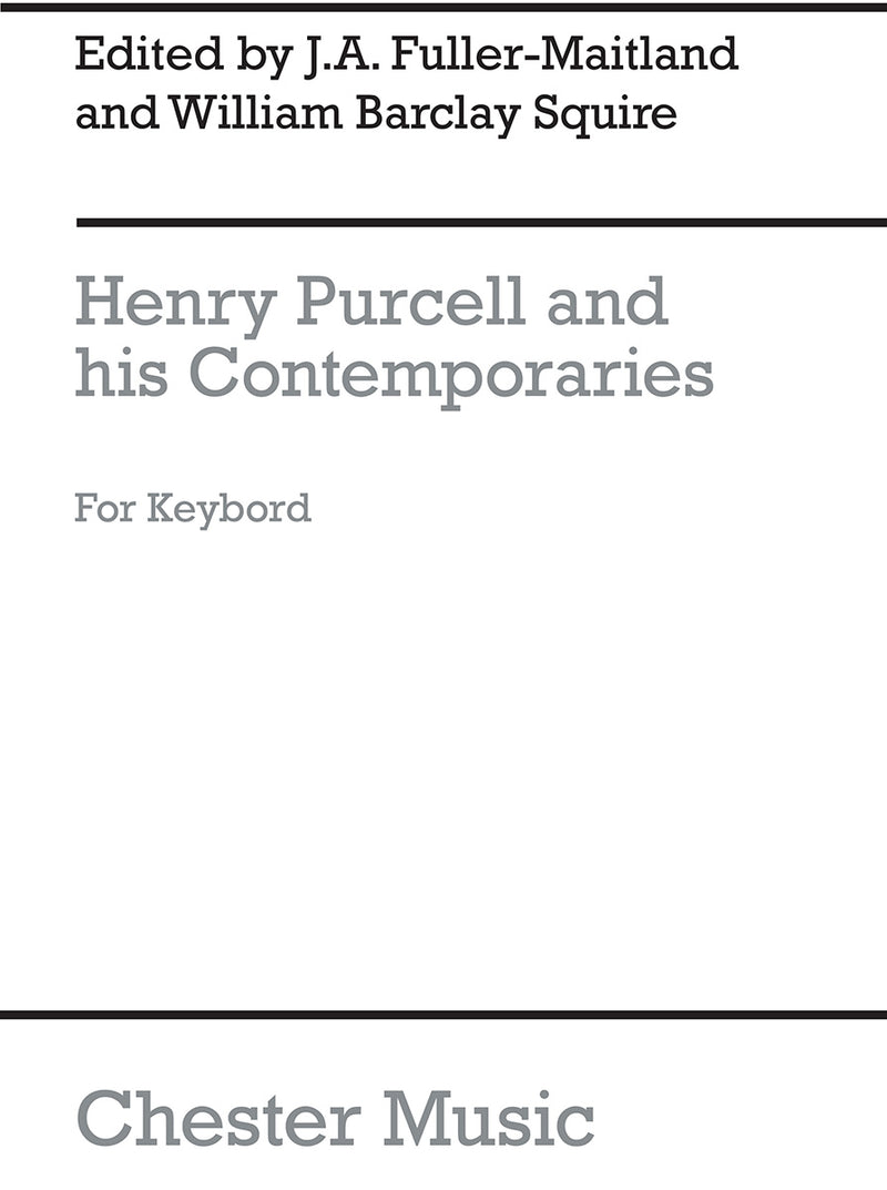 Henry Purcell And His Contemporaries