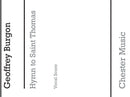 Hymn To St Thomas Of Hereford