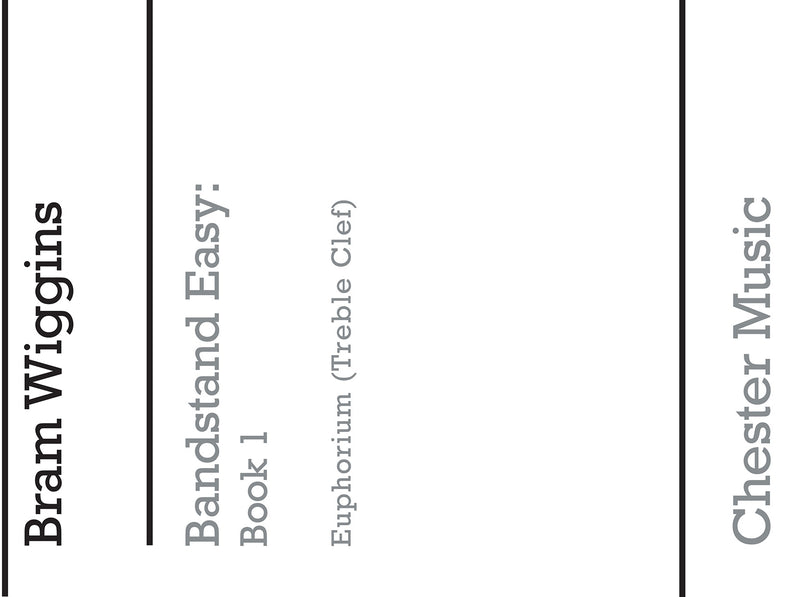 Bandstand Easy Book 1 (Euphonium TC)