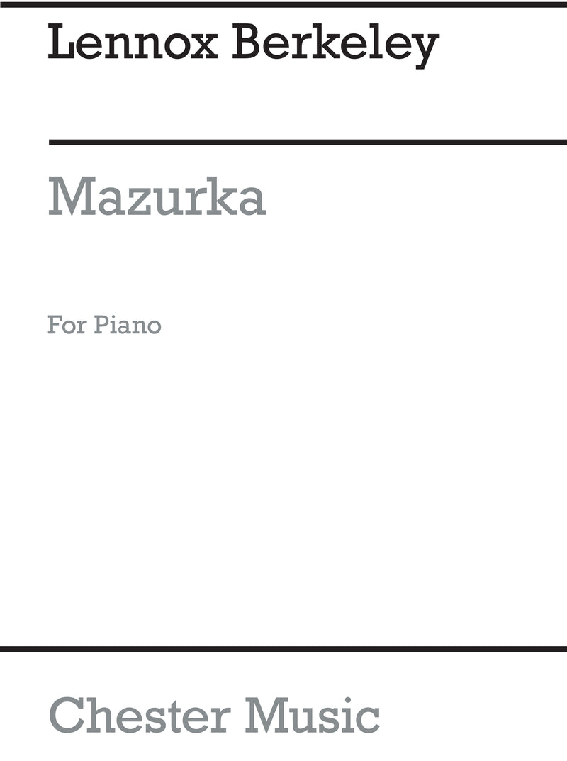 Mazurka Op.101b