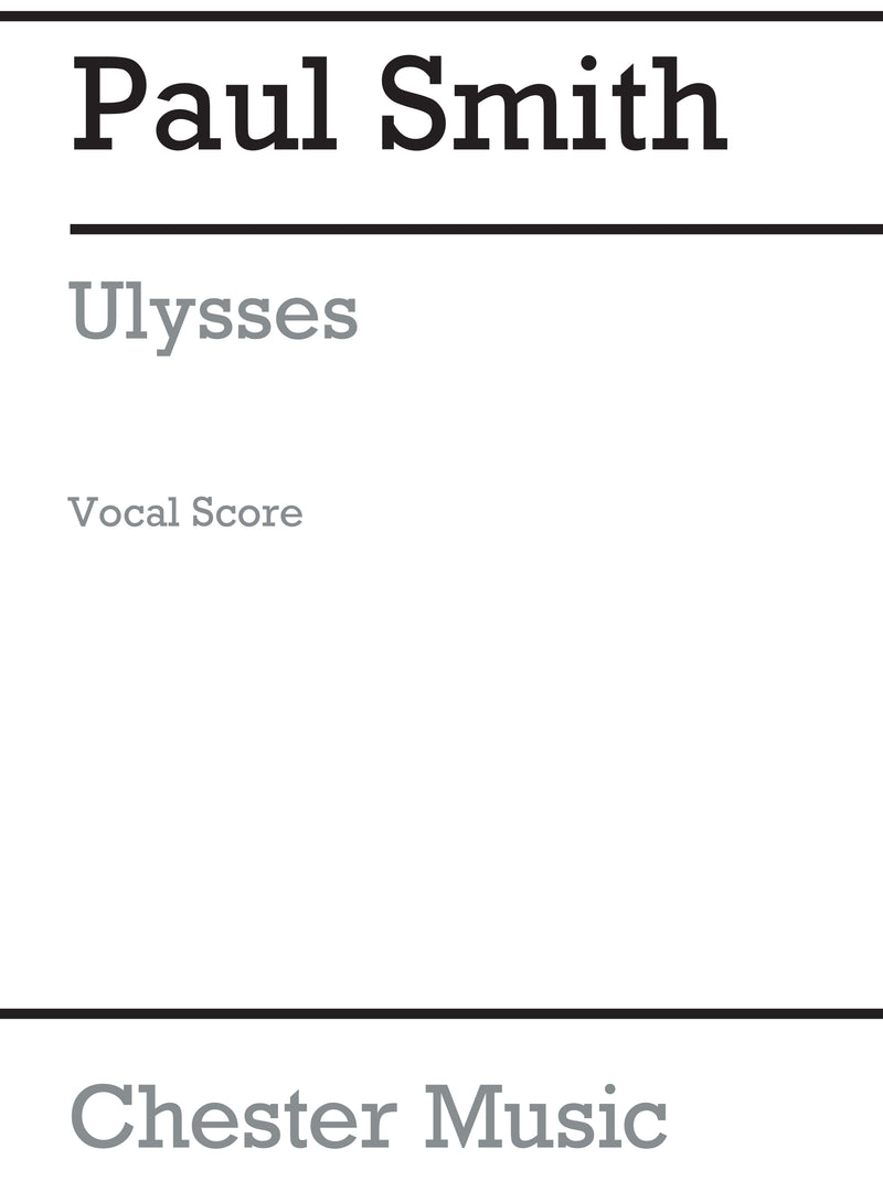 Ulysses Vocal Score