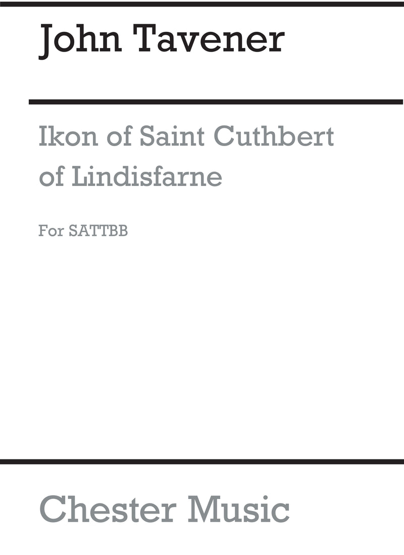 Ikon Of Saint Cuthbert Of Lindisfarne