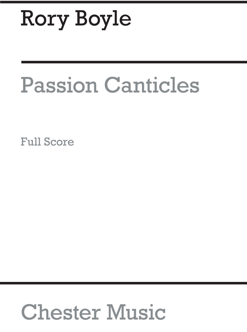 Passion Canticles