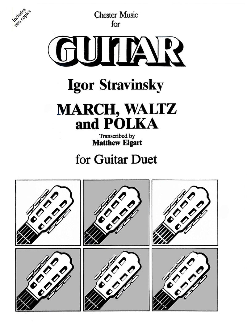 March, Waltz And Polka For Guitar Duet (Elgart)