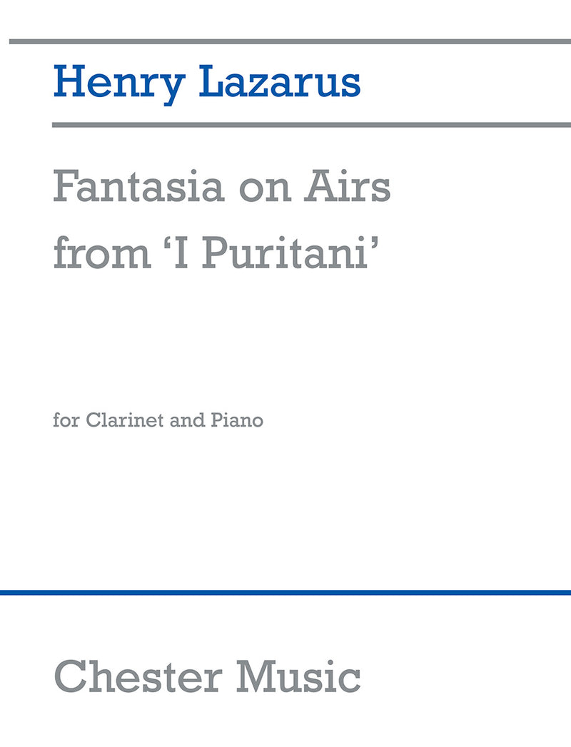 Fantasia On Airs From 'I Puritani'