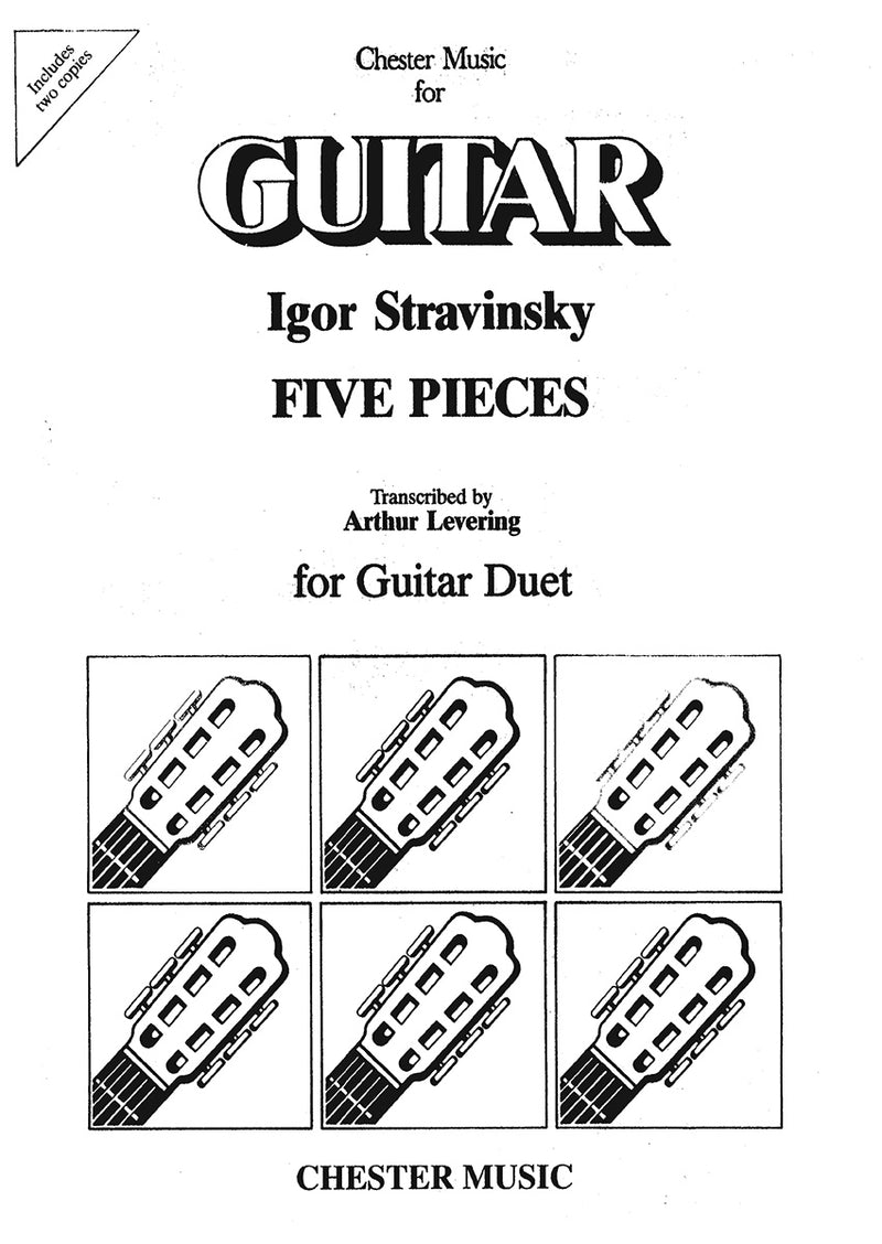 Five Pieces For Guitar Duet