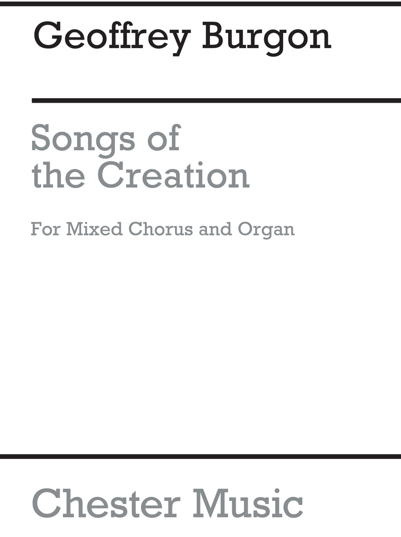 Songs Of The Creation