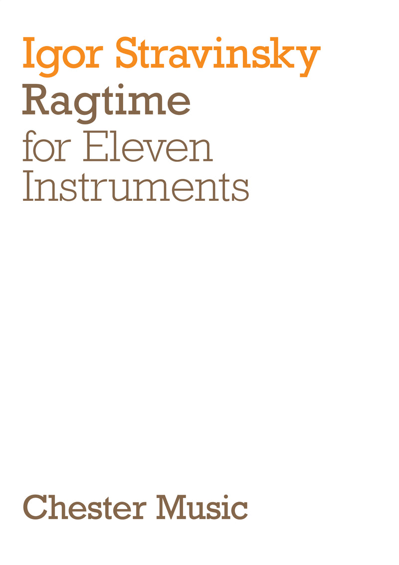 Ragtime For Eleven Instruments