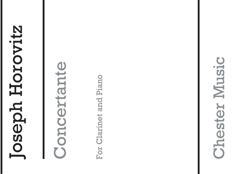 Concertante (Clarinet/Piano)