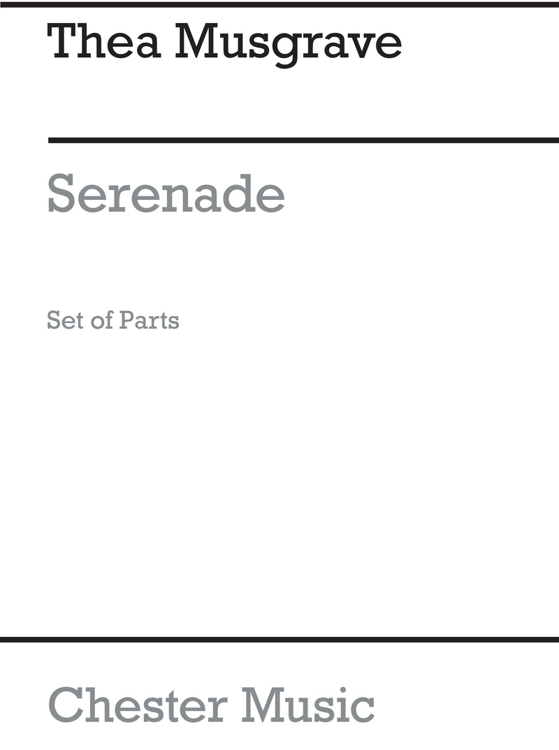 Serenade (Parts)