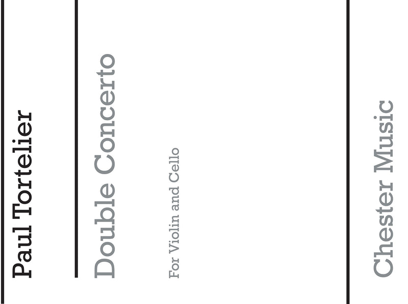 Tortelier Double Concerto Vln/vlc Pts