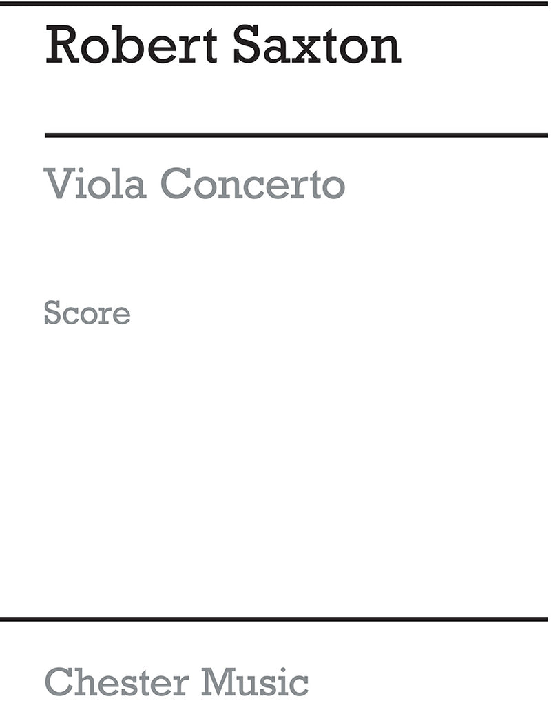 Viola Concerto (Full Score)