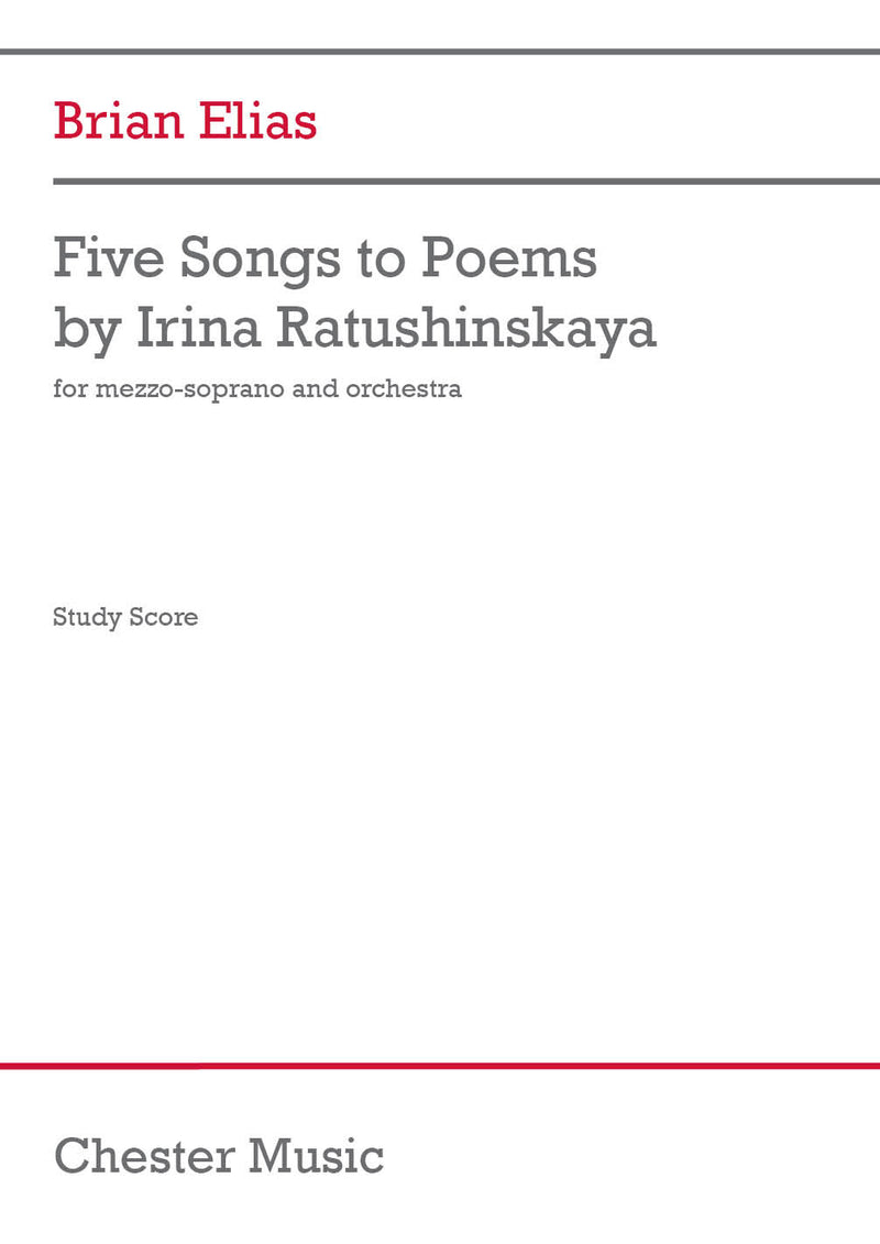 Five Songs To Poems By Irina Ratushinskaya