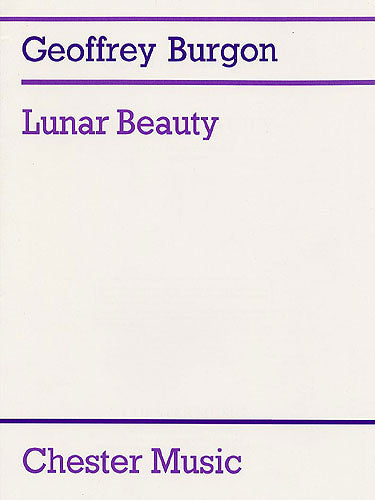Lunar Beauty (Tenor or Medium Voice/Guitar)