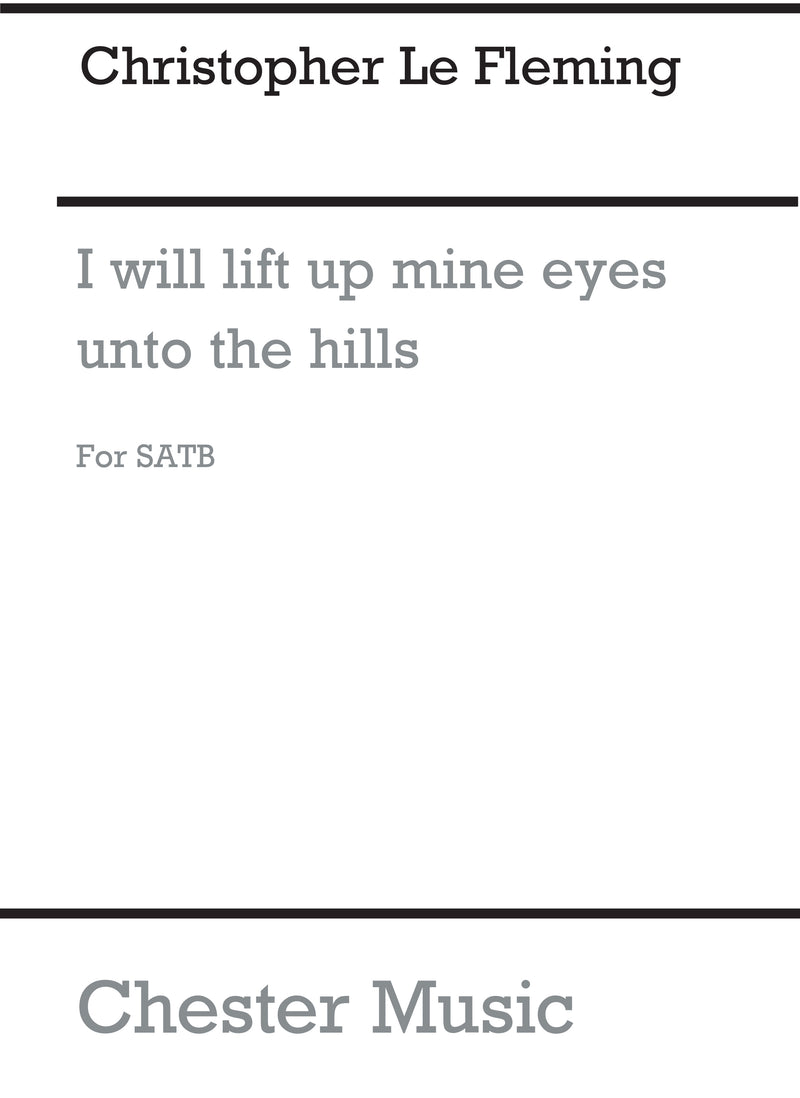 I Will Lift Up Mine Eyes (5 Psalms)