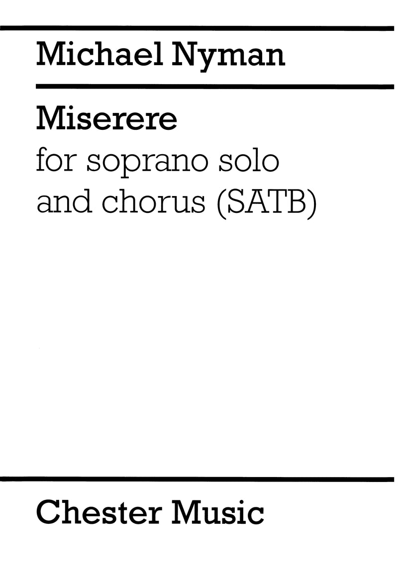 Miserere (Soprano, SATB)