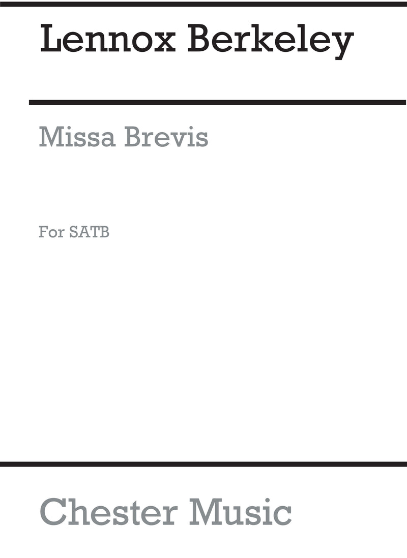 Missa Brevis Op. 57 (English Version)