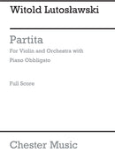 Partita For Violin And Orchestra