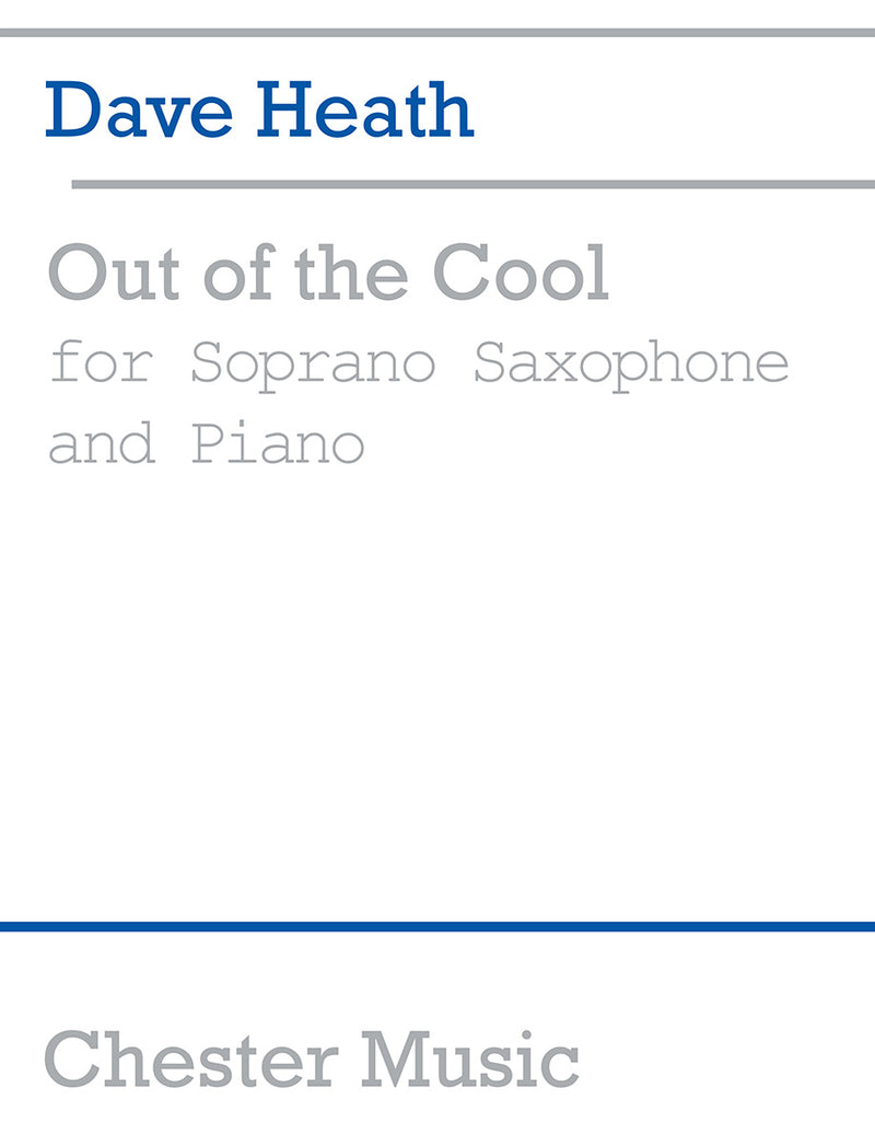 Out of the Cool (Soprano Saxophone and Piano)
