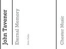 Eternal Memory (Solo Cello Part)