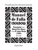 Pantomime And Ritual Fire Dance