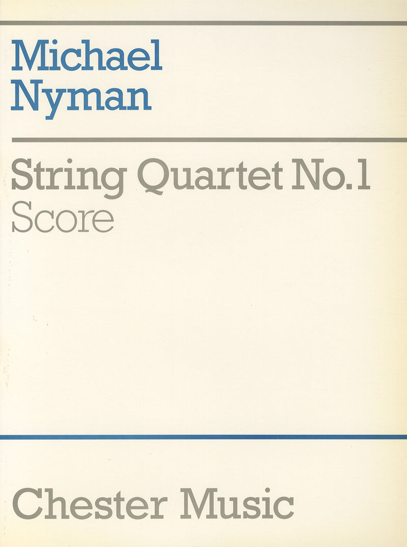 String Quartet No. 1 Score