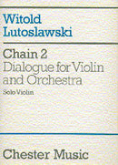 Chain 2 Dialogue For Violin And Orchestra (part)