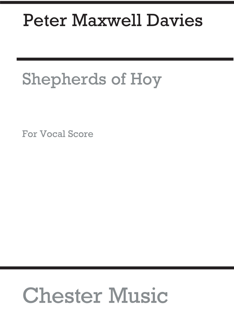 Shepherds Of Hoy