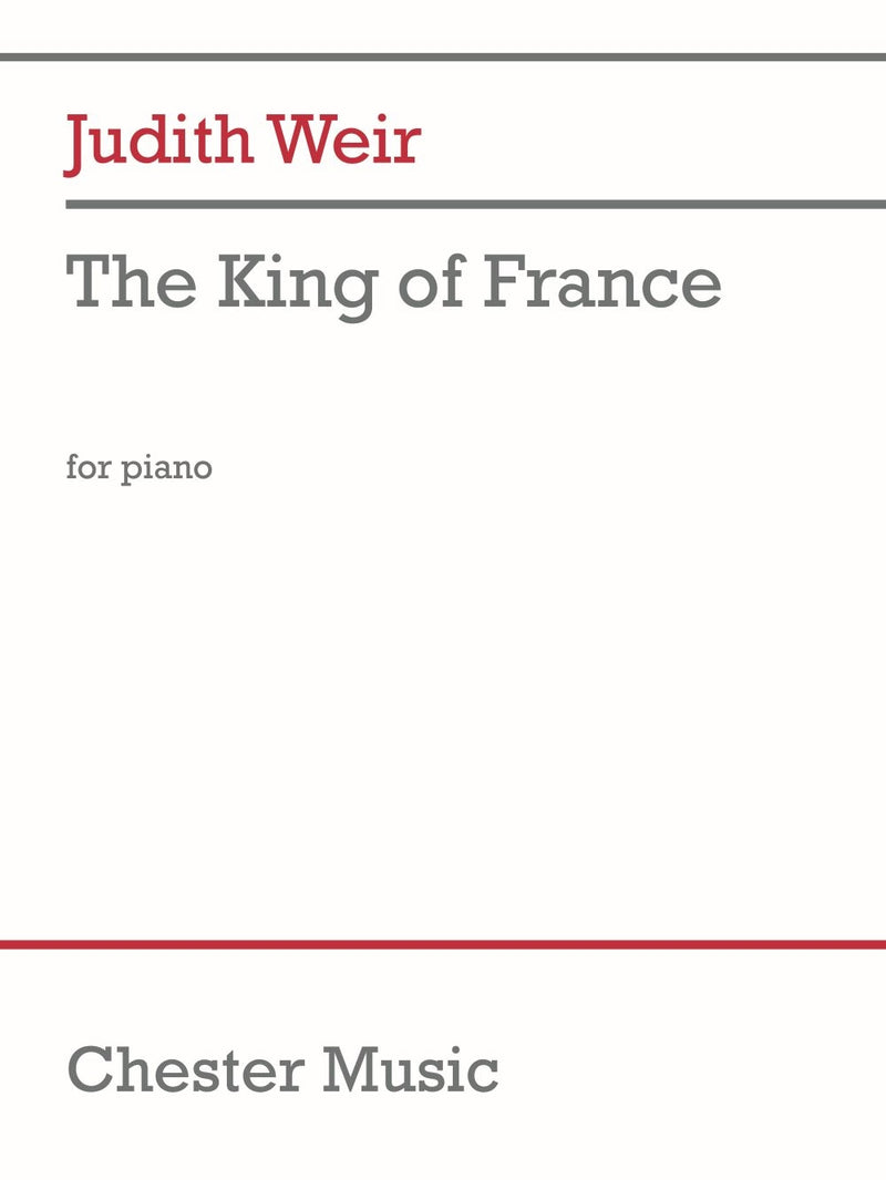 The King Of France For Piano