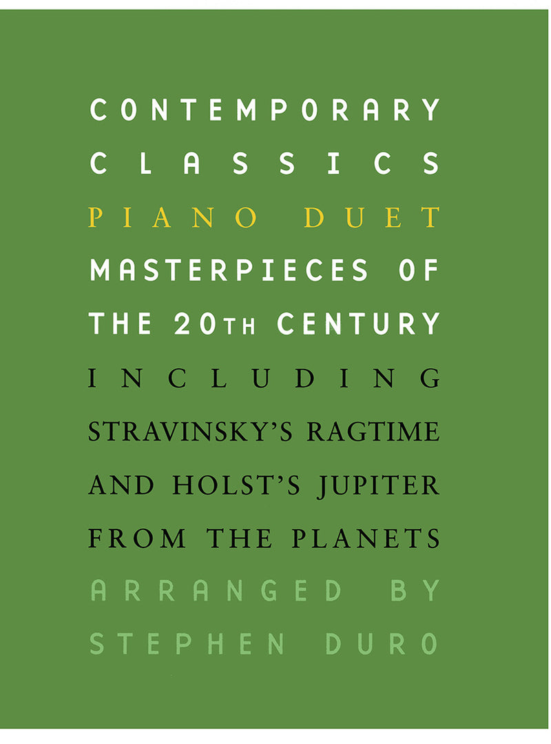Contemporary Classics Piano Duet