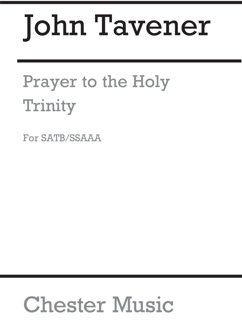 Prayer To The Holy Trinity