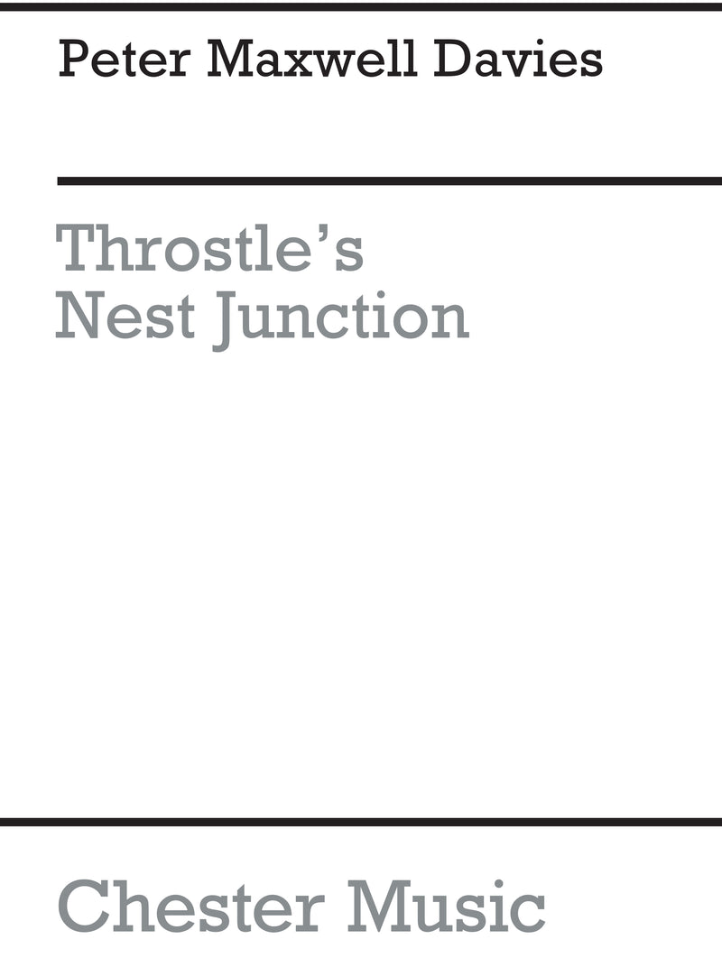 Throstle's Nest Junction