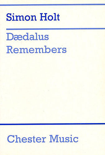 Daedalus Remembers