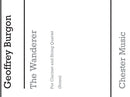 The Wanderer for Clarinet Quintet