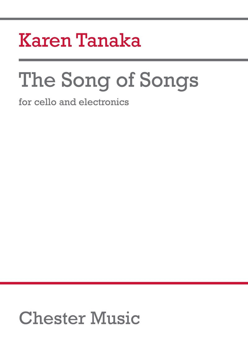 The Song Of Songs For Cello And Electronics (1996)