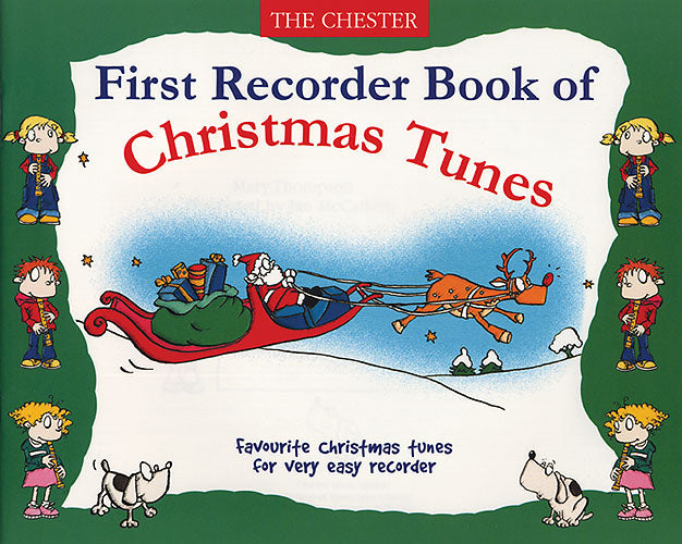 First Recorder Book Of Christmas Tunes