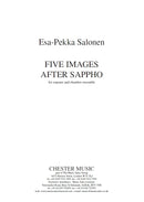 Five Images After Sappho
