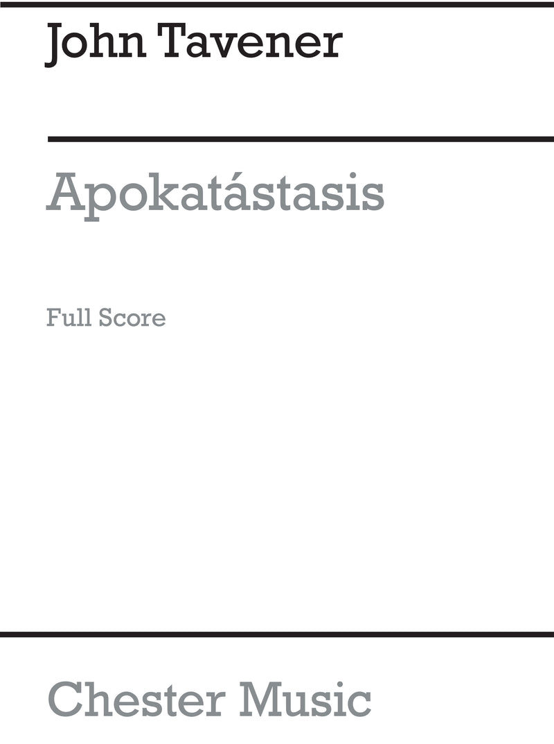 Apokatastasis Score