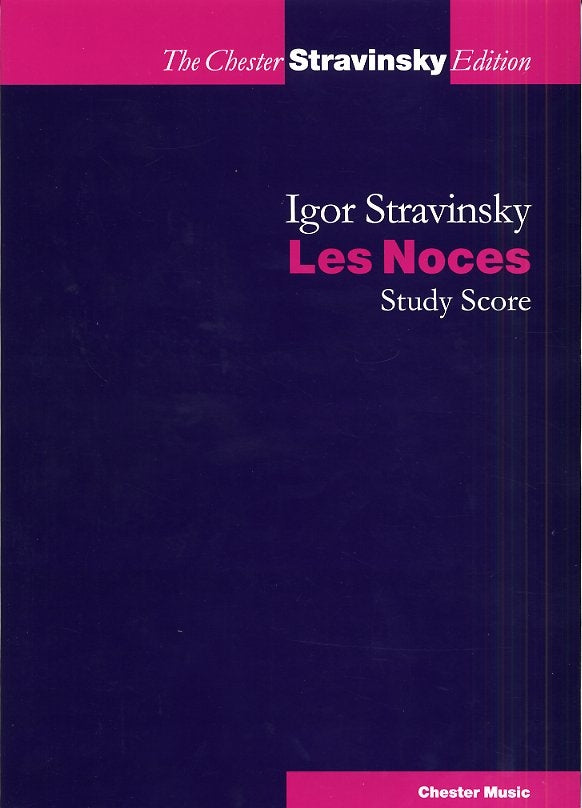 Les Noces (Study Score)