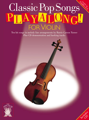 Classic Pop Songs Playalong For Violin