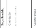 Ciel Etoile For Percussion And Double Bass